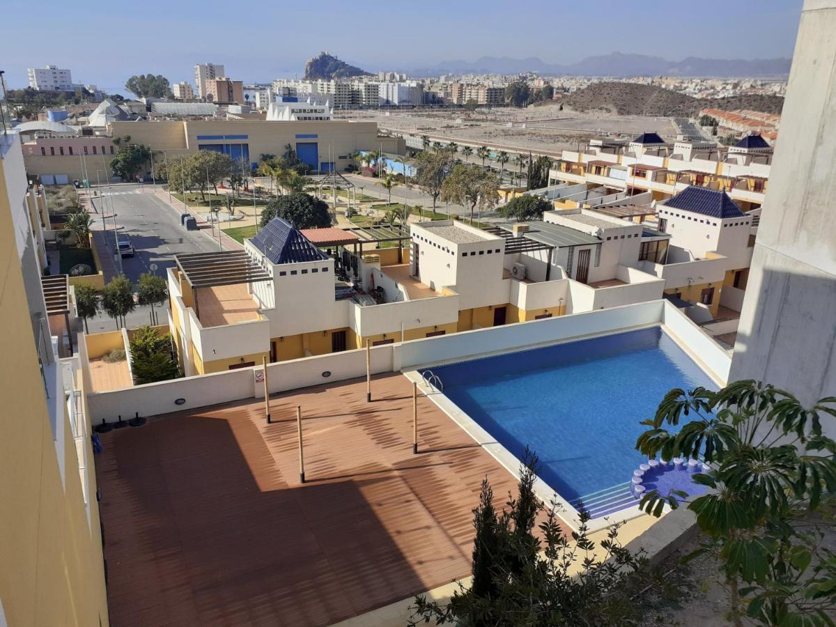 Apartamento En Aguilas Con Amplia Terraza Y Piscina Dış mekan fotoğraf